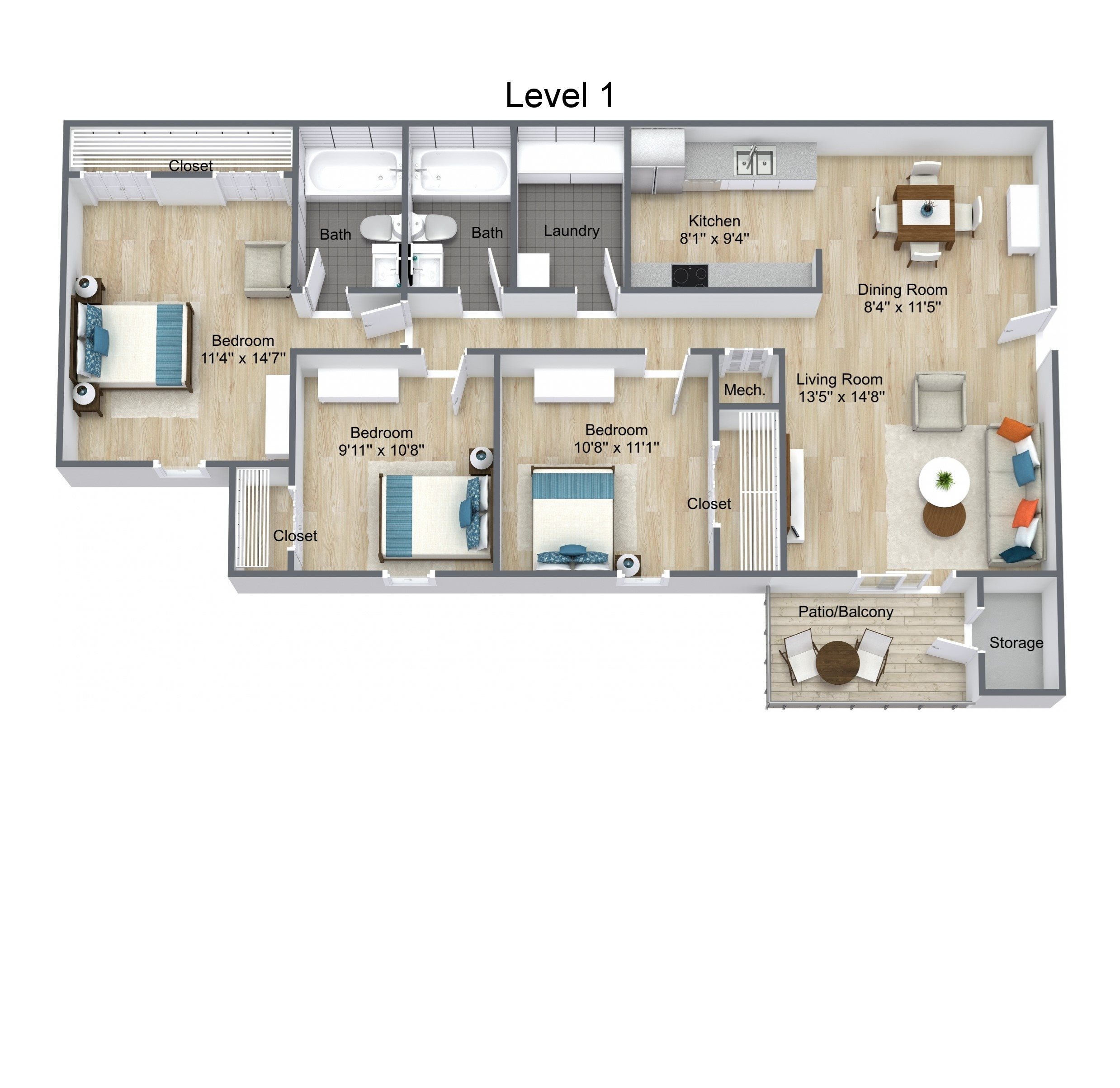 The Forest Floor Plan 3